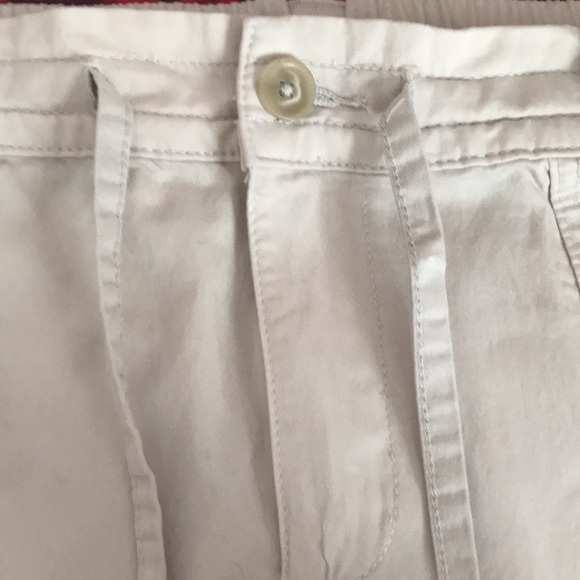 Torrid tan linen Draw string pants size 24 - Picture 3 of 6